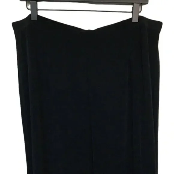 Chico’s Travelers Slinky Knit Wide Leg Pants - Picture 3 of 9